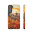 An Urban Autumn Overlook - Impact Resistant Phone Case Samsung Galaxy S21 FE Matte